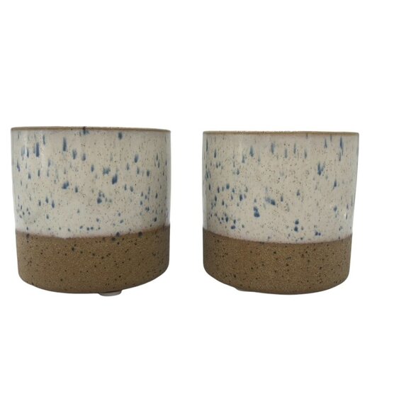 2 Beautifully Unique Pottery Stoneware Handmade Tumblers Bought n Lithua… - Picture 3 of 4